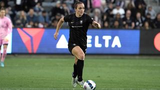 Megan Reid: From aspiring EMT to NWSL Iron Woman (Angel City FC). Photo by Kirby Lee | USA TODAY SPORTS